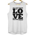 Love Beatles Unisex Tank Top