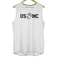 Lucky Ride Marine Corps Bull Dog Usmc Military Unisex Tank Top