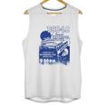 Made In Detroit Boblo Poster Heather Blue Navy Unisex Tank Top