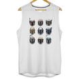 The Mandalorian Battle Worn Helmets Unisex Tank Top