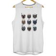 The Mandalorian Battle Worn Helmets Unisex Tank Top