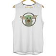 The Mandalorian Child Baby Yoda Chibi Soup Unisex Tank Top