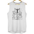 The Mandalorian Muted Warrior Unisex Tank Top