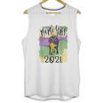 Mardi Gras Cozy Bernie Sanders Sitting Inauguration Funny Unisex Tank Top