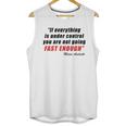 Mario Andretti Quote Unisex Tank Top