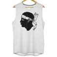 Maure Moors Head Sardinia Corsica Graphic Unisex Tank Top