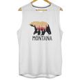 Montana Vintage Grizzly Bear Nature Outdoor Souvenir Gift Unisex Tank Top