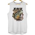 New World Graphics Ncaa Bass Fishing Unisex Tank Top