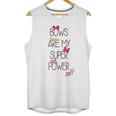 Nickelodeon Jojo Siwa Bows Are My Super Power Unisex Tank Top