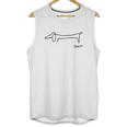 Pablo Picasso Dog Lump Dachshund Art Unisex Tank Top