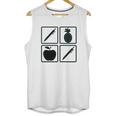 Pen Pineapple Apple Pen A Nice Funny Humor Unisex Tank Top