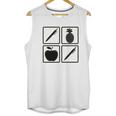 Pen Pineapple Apple Pen Unisex Tank Top