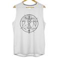 Phoenix Ascending Third Eye Sacred Geometry Unisex Tank Top