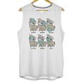 Pug Dog Wearing Face Social Distancing Gift Unisex Tank Top