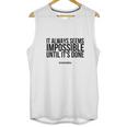 Quote From Nelson Mandela Unisex Tank Top