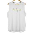 Reggae Music Heartbeat Rastafari Rasta Gift Unisex Tank Top