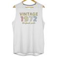 Retro Birthday Vintage 1972 Original Parts Unisex Tank Top