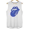 The Rolling Stones Blue Lonesome Logo Unisex Tank Top