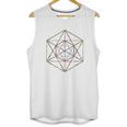 Sacred Geometry Merkabah Cube Of Archangel Metatron Unisex Tank Top