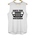 Save The Squares Jeep Unisex Tank Top