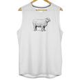 Sheep Simple Logo Unisex Tank Top