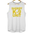 Sheriff K9 Unit Unisex Tank Top