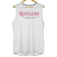 Simple Logo Rutgers University 2020 Unisex Tank Top