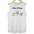 Snoopy Stay At Home Sleeping Food Wifi Unisex Tank Top