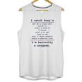 Ugp Campus Apparel Basically A Surgeon Unisex Tank Top