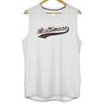 Ugp Campus Apparel Hometown Baseball Script Hometown Pride Unisex Tank Top