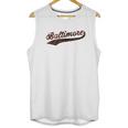 Ugp Campus Apparel Hometown Baseball Script Hometown Unisex Tank Top