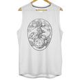 Vintage Alchemy Symbol Rebis Mens Modern Fit Triblend Unisex Tank Top