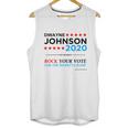 Vote The Rock 2020 President Dwayne Johnson Election Black T-Shirt Unisex Tank Top