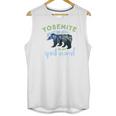 Yosemite National Park Half Dome Bear Unisex Tank Top