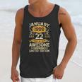 22 Years Old Gifts Vintage January 1999 22Nd Birthday Gift Unisex Tank Top Gifts for Her