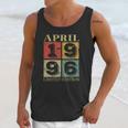 25 Years Old April 1996 25Th Awesome Birthday Unisex Tank Top Gifts for Her