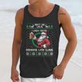 Aint No Laws When Youre Drinking With Claus Funny Unisex Tank Top Gifts for Her