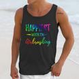 Airbrushing Happiest Funny Artist Gift Idea Cool Gift Graphic Design Printed Casual Daily Basic Unisex Tank Top Gifts for Her