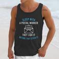 American Postal Worker Sleep With A Mailman Mail Escort Unisex Tank Top Gifts for Her