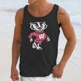 Angry Bucky Badger Unisex Tank Top Gifts for Her