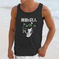 Attack On Titan Eren Jaeger Glow Unisex Tank Top Gifts for Her