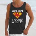 Austim A Diffrent Ability Unisex Tank Top Gifts for Her