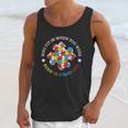 Autism Awareness Month Puzzle Aspergers Autistic Pride Gift Unisex Tank Top Gifts for Her