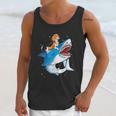 Beagle Riding Shark Jawsome Dog Lover Unisex Tank Top Gifts for Her