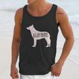 Belgian Malinois Dog Silhouette Unisex Tank Top Gifts for Her