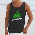 Brap Braap 2Stroke Send It Motocross Dirt Bike Green Et3 Unisex Tank Top Gifts for Her