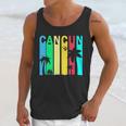 Cancun Retro Logo Unisex Tank Top Gifts for Her