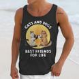 Cats And Dogs Best Friend For Life Unisex Tank Top Gifts for Her