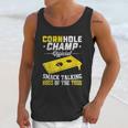 Cornhole Champion Gift Corn Hole Toss Boss Smack Talking Unisex Tank Top Gifts for Her