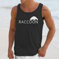 Cute Raccoon Logo Unisex Tank Top Gifts for Her